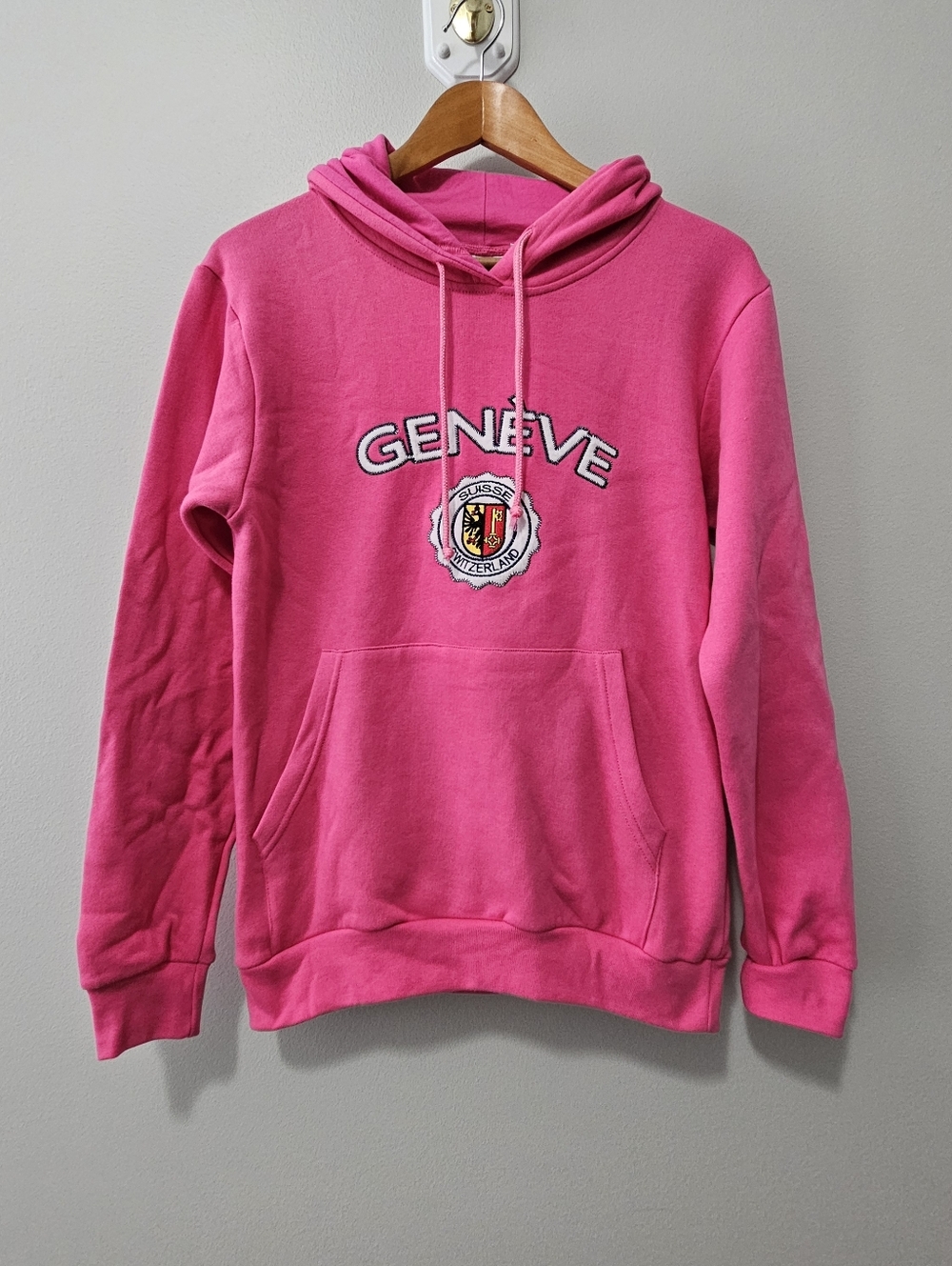 COTFER GENÈVE Women's Pink Hoodies